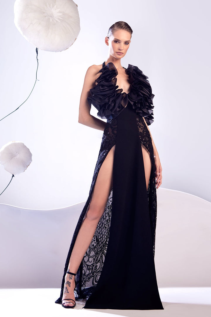 Edward Arsouni Couture 900 Dress - FOSTANI.com