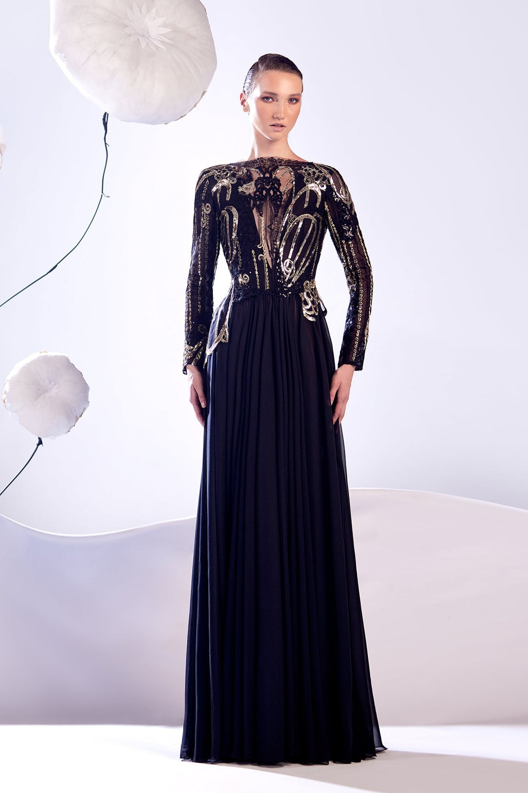 Edward Arsouni Couture 904 Dress - FOSTANI.com