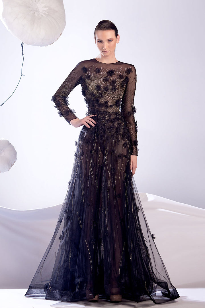 Edward Arsouni Couture 910 Dress - FOSTANI.com