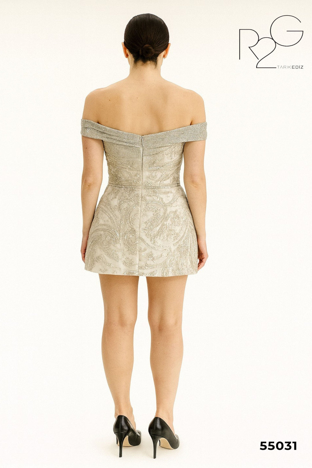 Tarik Ediz 55031 Dress - FOSTANI.com