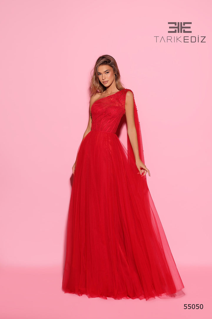 Tarik Ediz 55050 Dress - FOSTANI.com