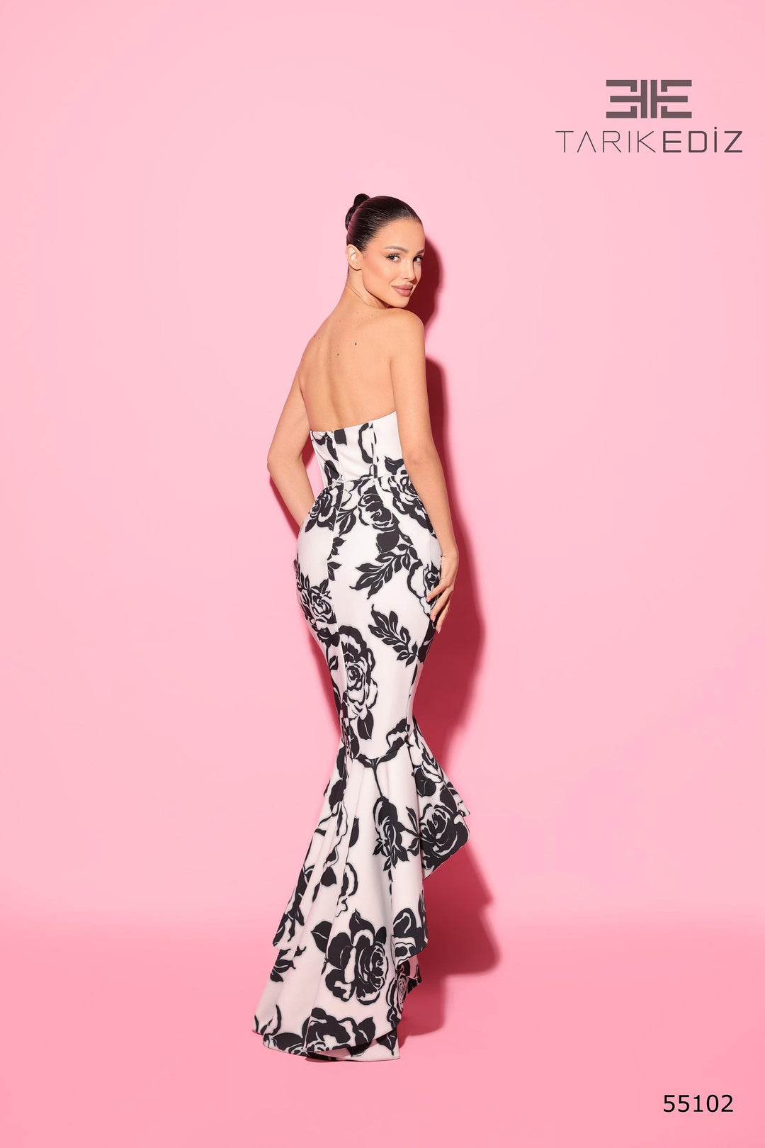 Tarik Ediz 55102 Dress - FOSTANI.com