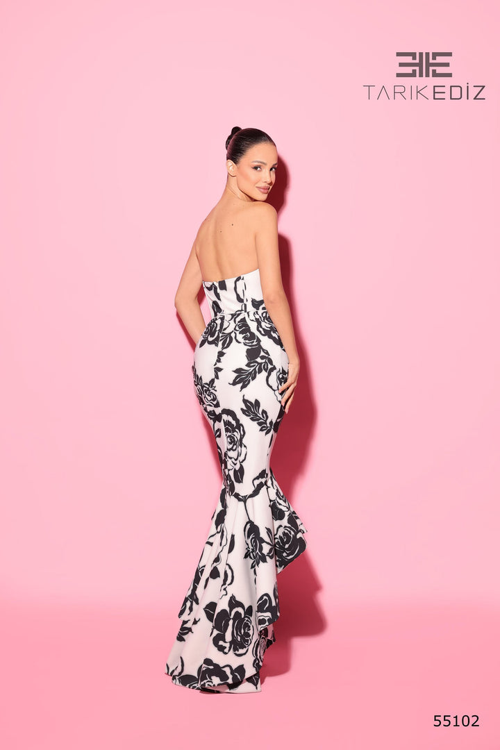 Tarik Ediz 55102 Dress - FOSTANI.com