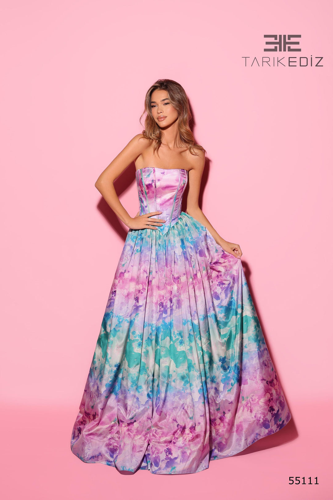 Tarik Ediz 55111 Dress - FOSTANI.com