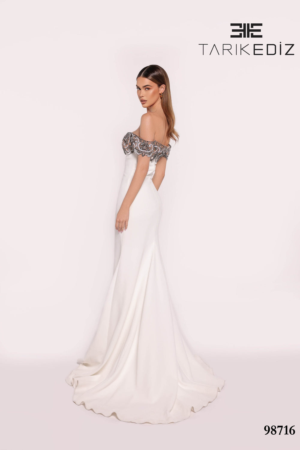 Tarik Ediz 98716 Dress - FOSTANI.com