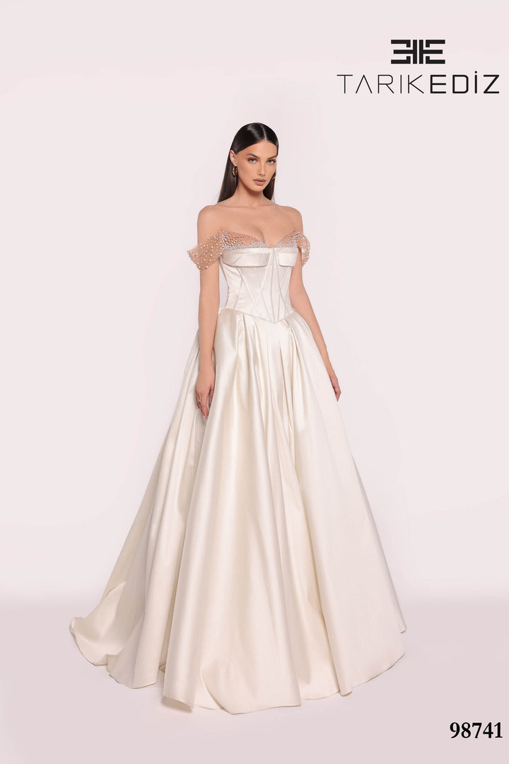 Tarik Ediz 98741 Dress - FOSTANI.com