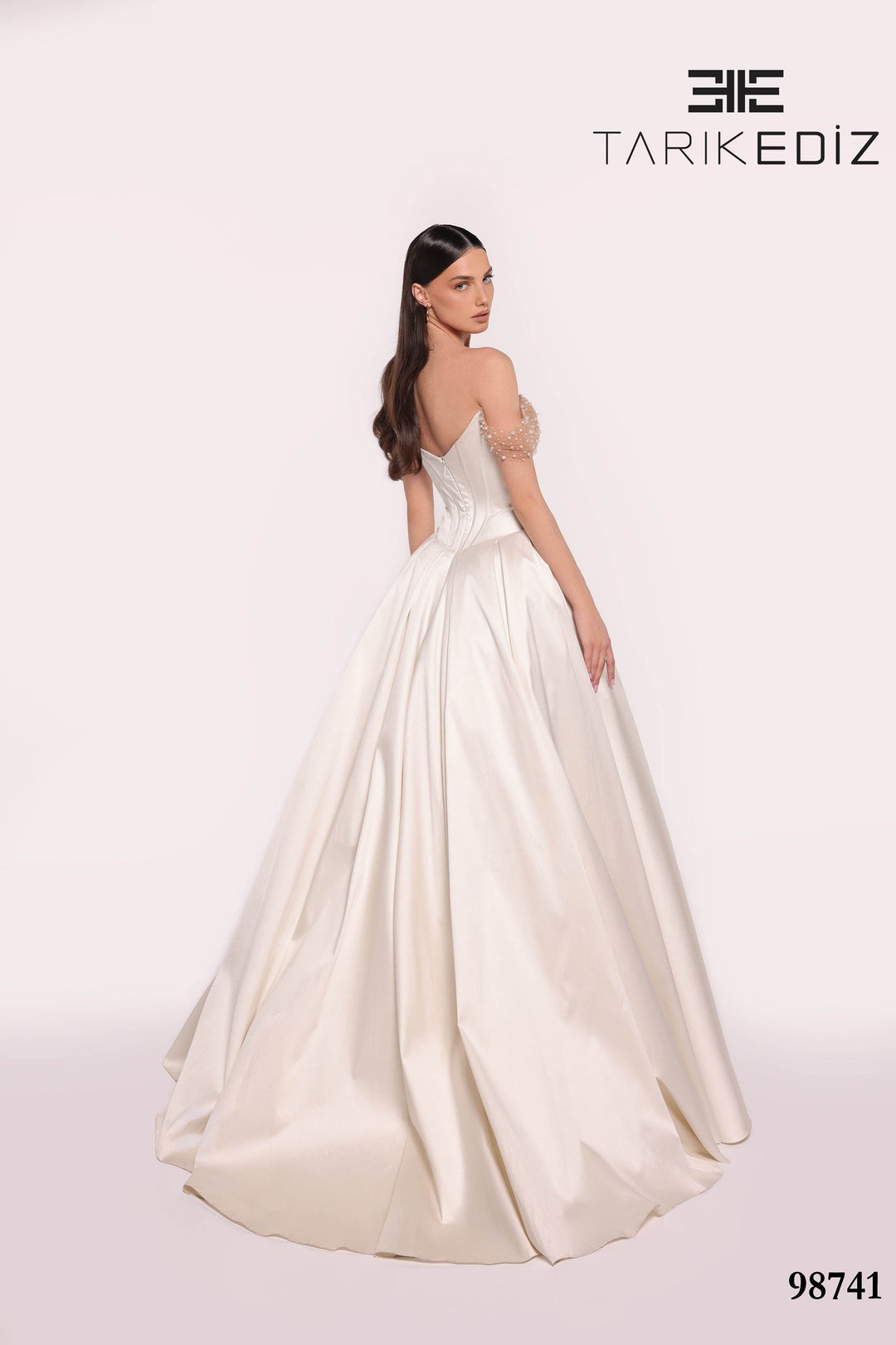 Tarik Ediz 98741 Dress - FOSTANI.com
