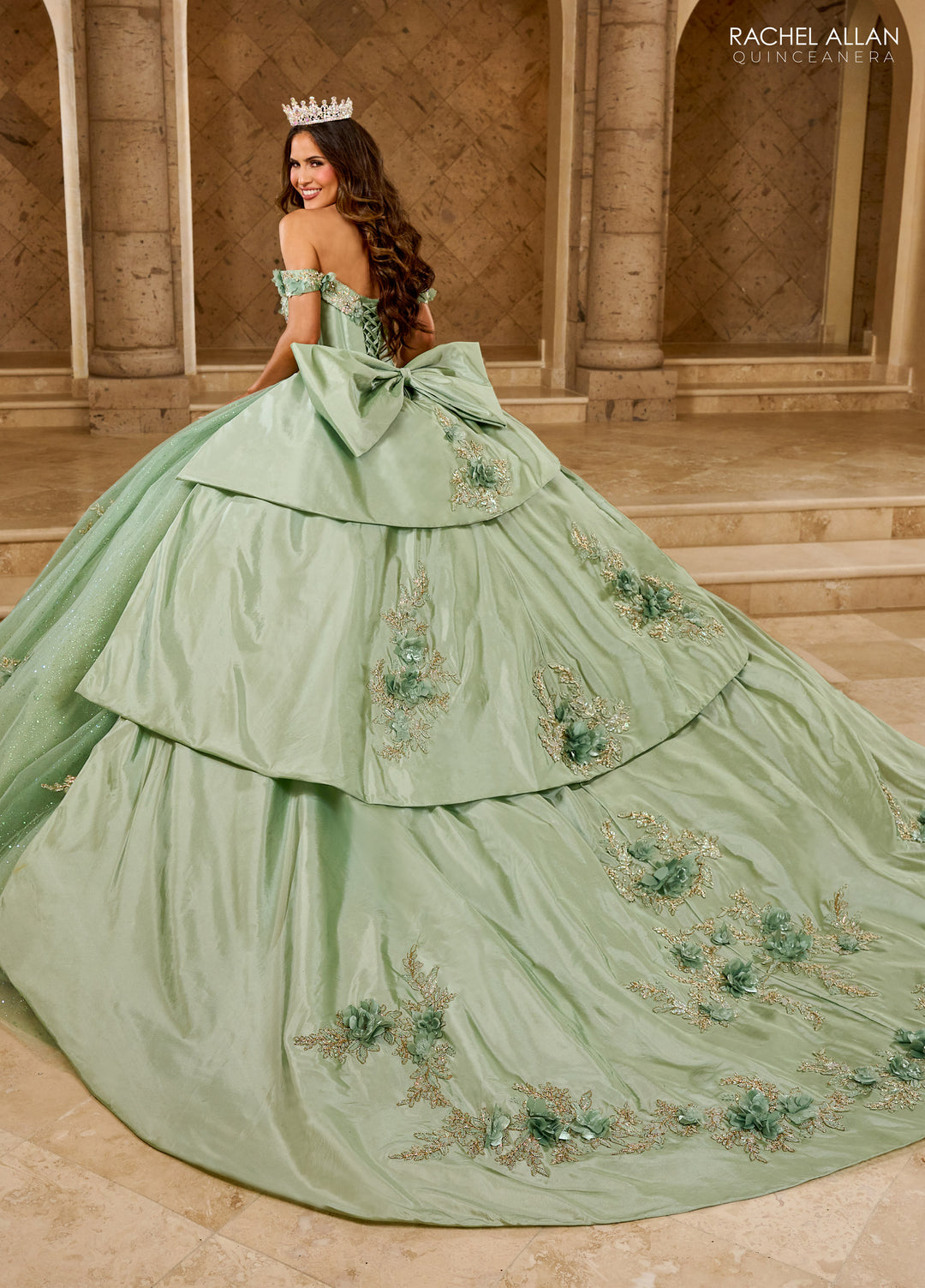 Rachel Allan RQ2210 Dress - FOSTANI.com