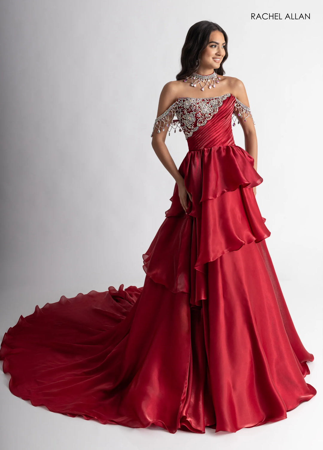 Rachel Allan 50401 Dress - FOSTANI.com