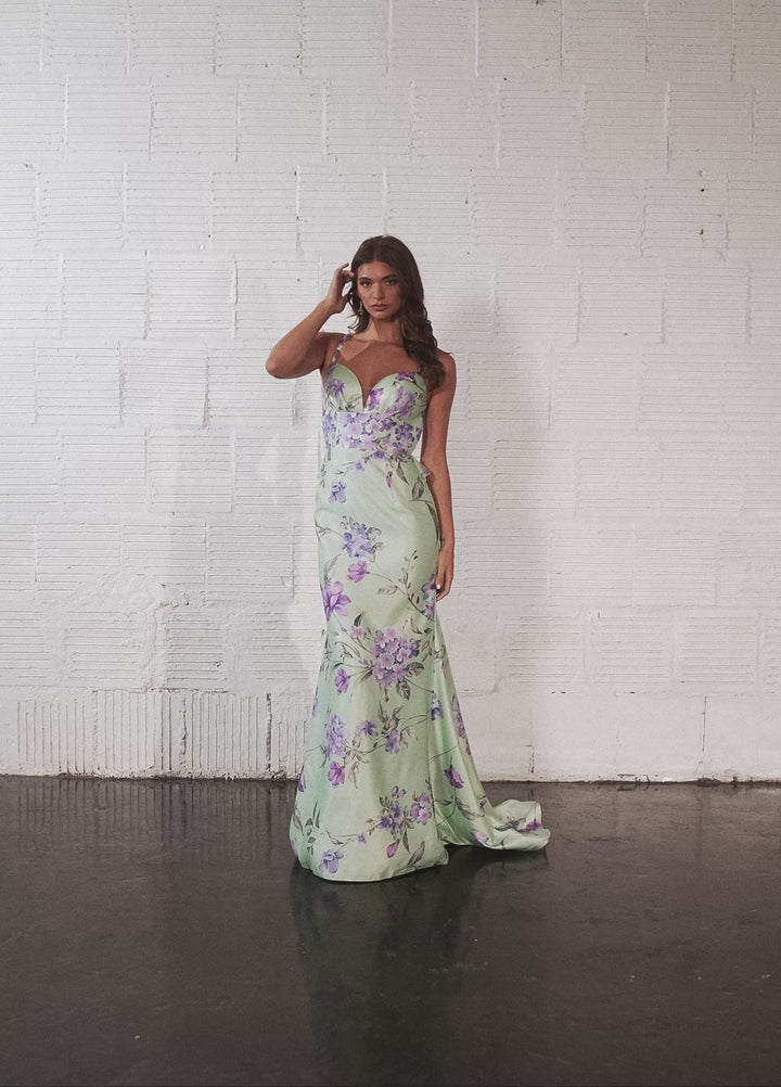 Rachel Allan 71023 Ruffled Trumpet Prom Dress 2026