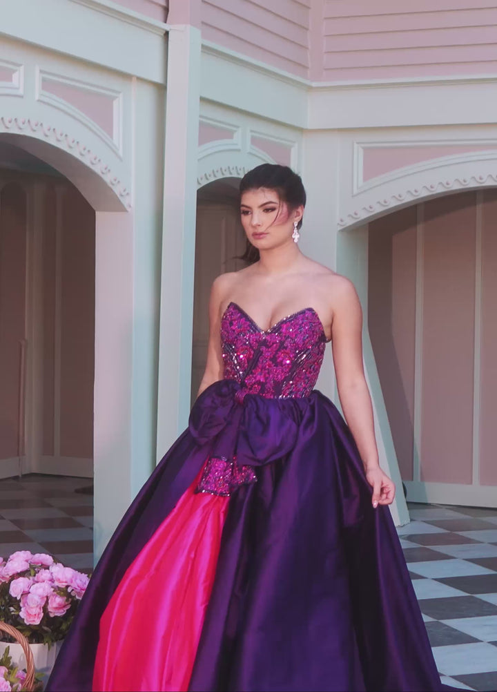 Rachel Allan 71068 High Slit Prom Dress 2026