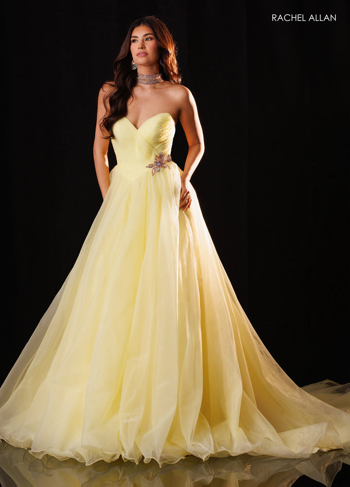 Rachel Allan 50424 Sweetheart Ball Gown Pageant Dress - FOSTANI.com