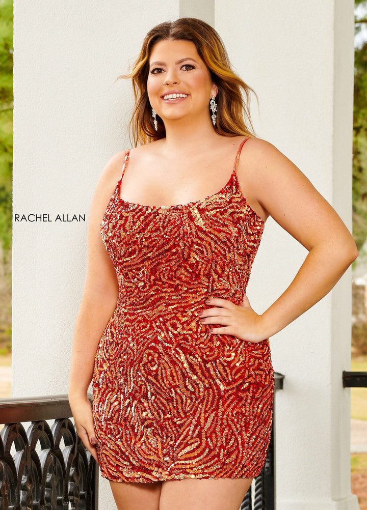 Rachel Allan 40183 Dress - FOSTANI.com