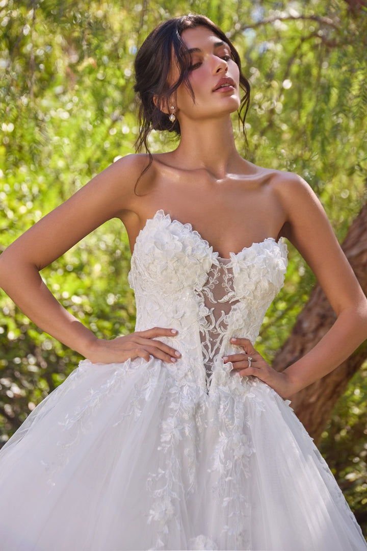 Andrea & Leo Couture WL094 bodice detail